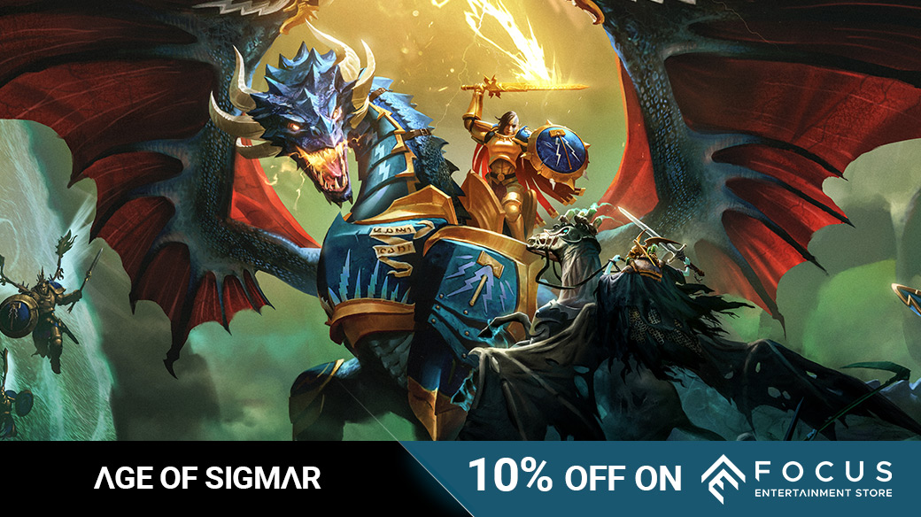 StormGround's tweet image. Age of Sigmar is now 10% off on the @Focus_entmt's store!

It's time to ride your stardrake into battle and take control of the Mortal Realms! #PS4 #XboxOne #PC #NintendoSwitch

bit.ly/3oD7Hix