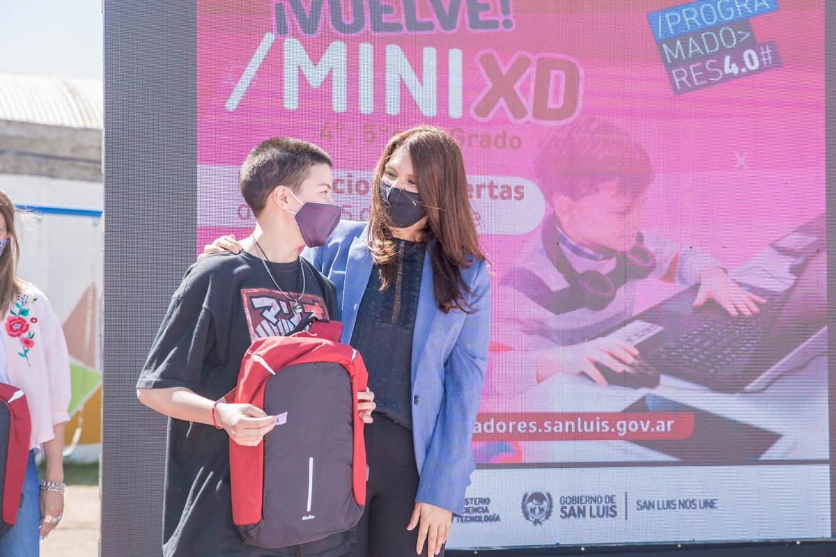 ULPSanLuis's tweet photo. Lanzamiento: volvió #Mini y #MegaProgramadores versión #XD

💻 Es la cuarta edición del concurso creado por la ULP, para que niños y adolescentes aprendan a programar mediante el juego.

Más Info ➡ https://t.co/6IKkP49JVS

Mira el vídeo ➡ https://t.co/JCD7AGmI71 https://t.co/xnaJfqktRr