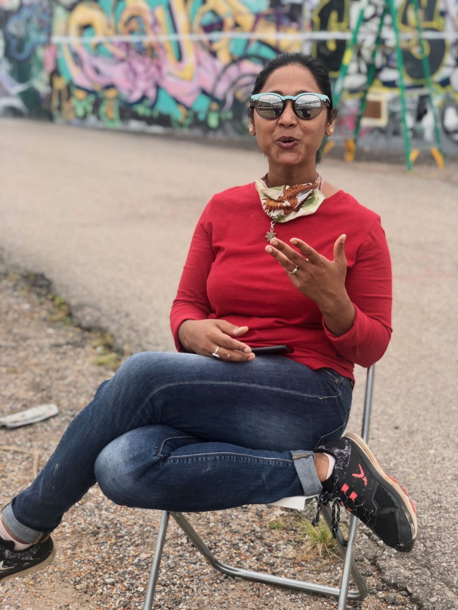 ouigallery's tweet photo. Read the Interview with Artist Mee Jey, from India to St. Louis, discover how she made her work MANNAT.

> https://t.co/pSnP1Hv1m1

#artist #india #stl https://t.co/ZnWAS5X7j9