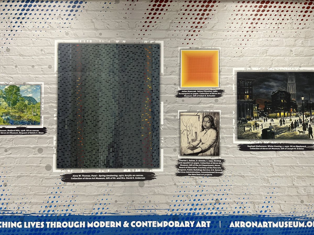 Next time you’re at CAK, make sure to stop and check out our newest mural in the expanded concourse! Shoutout to <a href="/ArtsinStark/">ArtsinStark</a>, @ArtsNow_Ohio, <a href="/CantonMuseum/">Canton Museum of Art</a>, and <a href="/AkronArtMuseum/">Akron Art Museum</a>. 🖼😃✈️