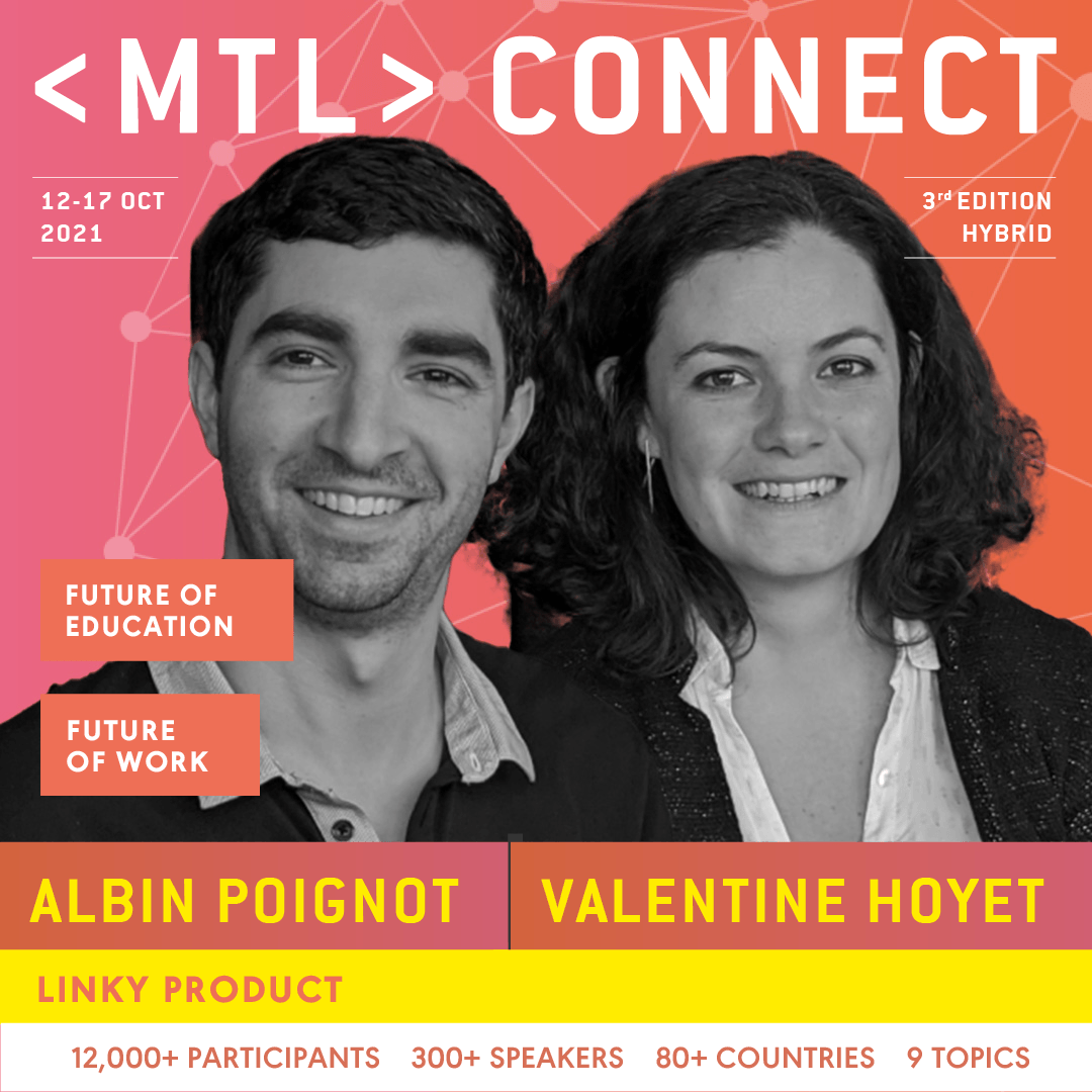 LinkyProduct's tweet photo. This year, we are part of the 300 speakers at #MTLConnecte - facilitating 2 workshops on Product Management. Join @AlbinPoignot &amp; @ValentineHoyet Oct. 13 and Oct. 14 🚀 https://t.co/CGX1X5XRy5