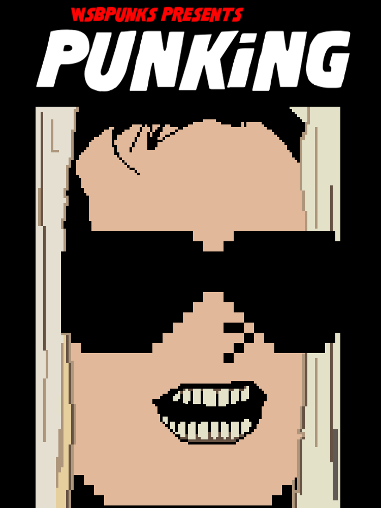 Tried something fun for Punk #791 on <a href="/kalamint_io/">Kalamint</a> 

WSBPunks Presents:

Punking

kalamint.io/token/44008