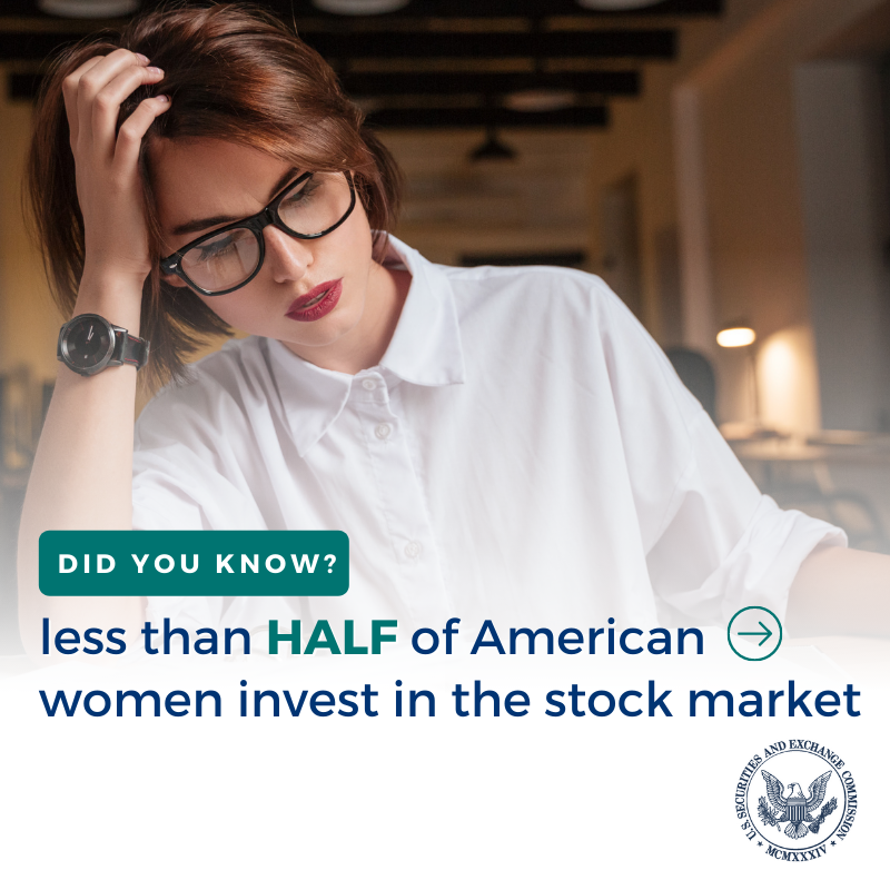 SECGov's tweet photo. Women can level the playing field in investing and we have some investing tips that can be helpful.
 
Scroll through 👇