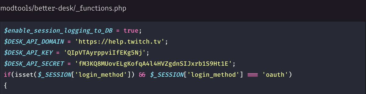 mi6rogue's tweet photo. Twitch has experienced a major data breach https://t.co/MVyp5E8t4H