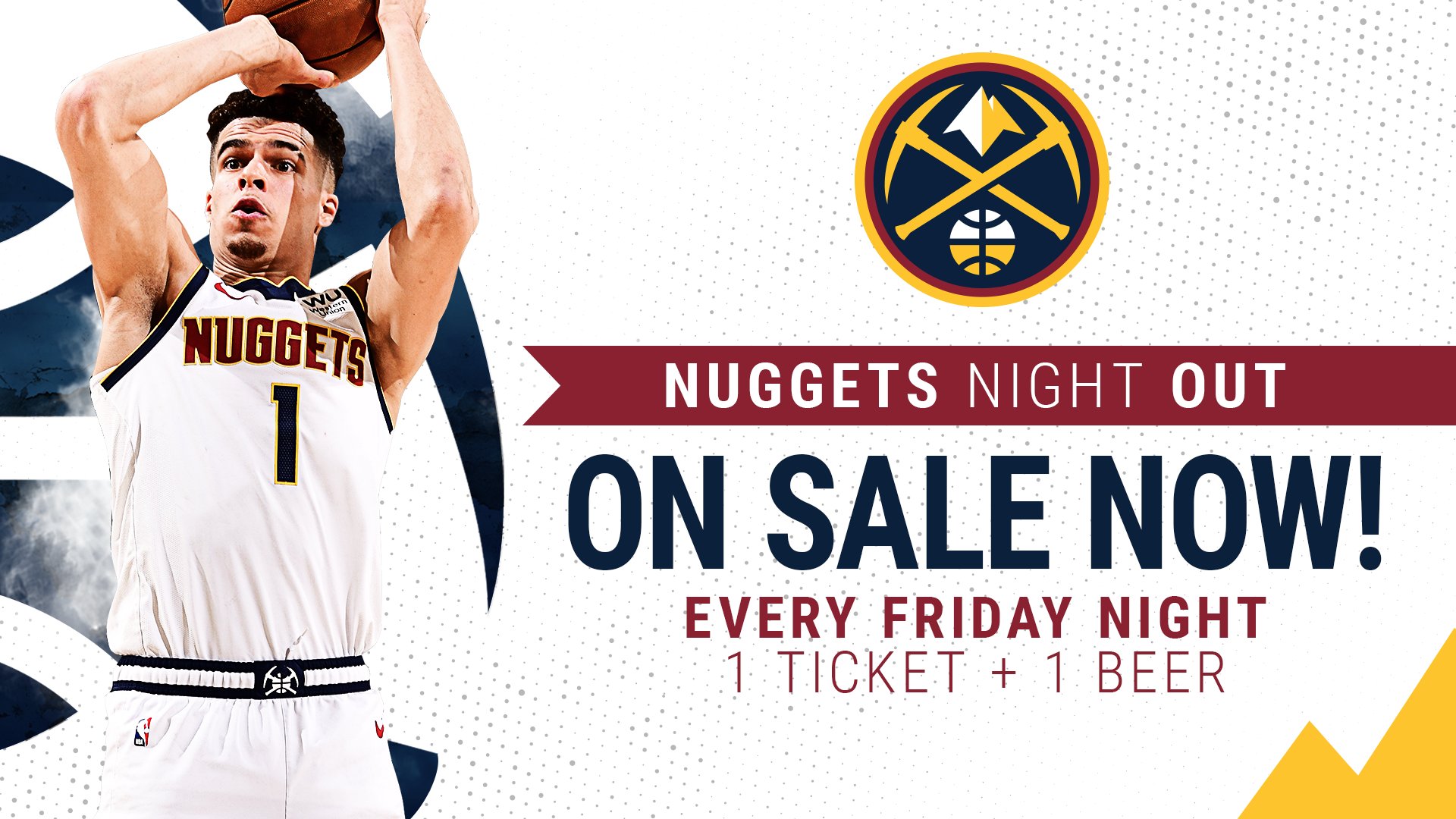 Denver Nuggets on X: Come celebrate Hispanic Heritage Night with us!  TICKETS
