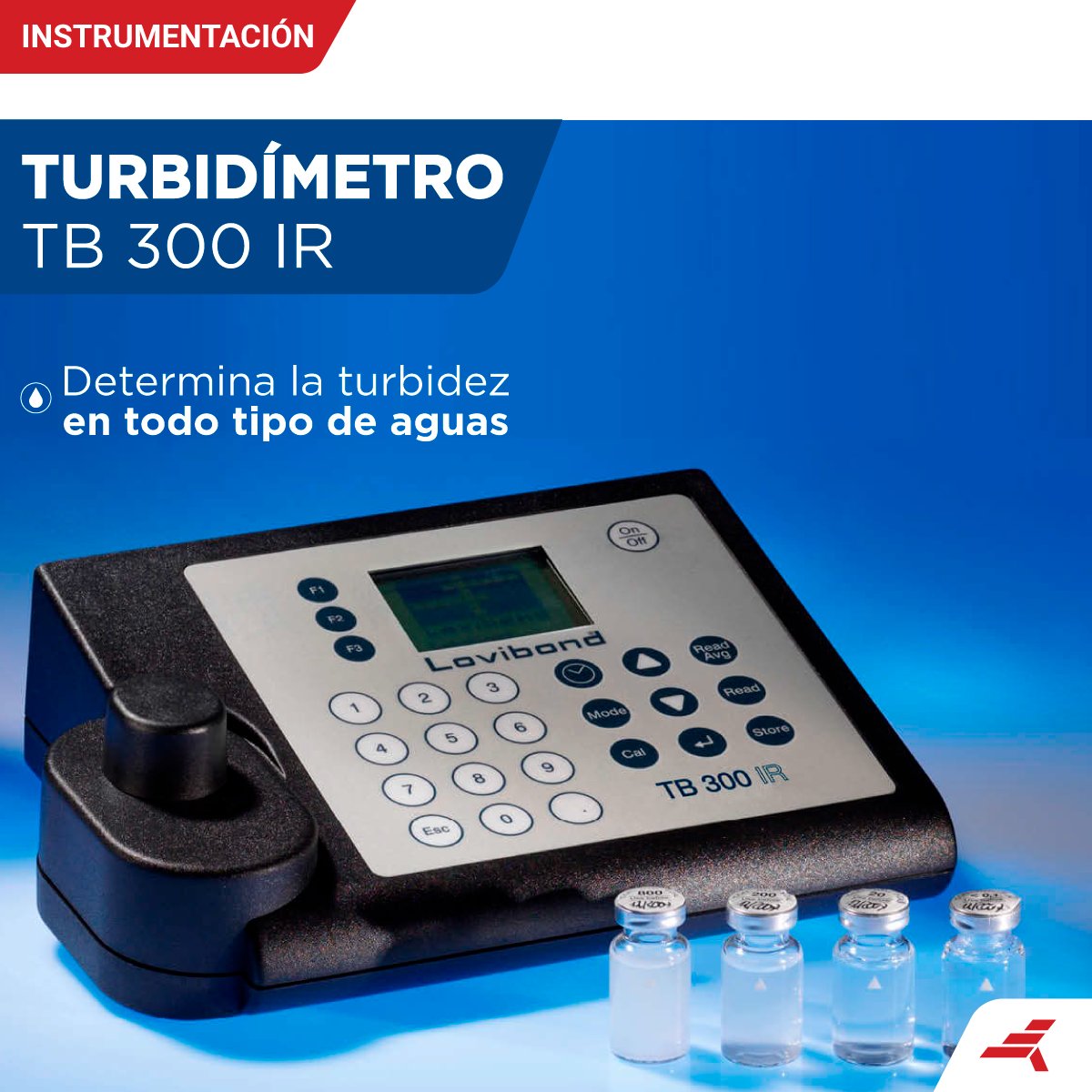 Enerquimica Perú on Twitter "Con tecnología de luz infrarrojo, el Turbidímetro TB 300 IR de 