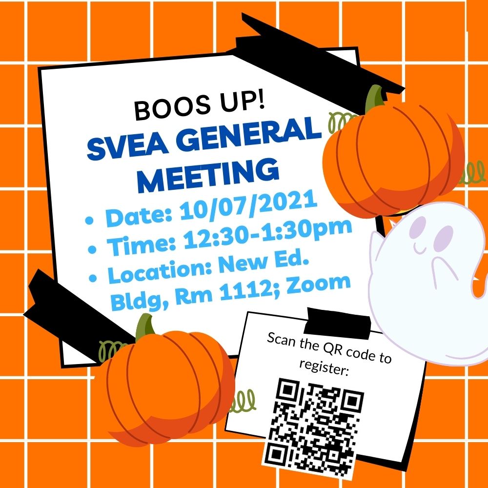 ODUSVEA's tweet photo. ‼️REMINDER ‼️
On October 7th, from 12:30-1:30 in the room 1112 of the New Education Building (and on ZOOM), we will have guest speaker, Jody Sommerfeldt will be presenting about program and testing requirements for the education majors at ODU. https://t.co/u9Ius5Vofr