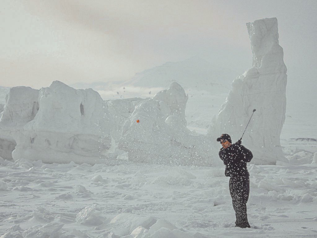 sportsession_'s tweet photo. The annual World Ice Golf Championship in Uummannaq has gained a cult following from fans since 1999.
-
Although not being part of the PGA calendar, the tournament is still taken seriously by every golfer involved.
#icecup #golf #golfer #championship #champion #annualcalendar https://t.co/mvGxRRE93T