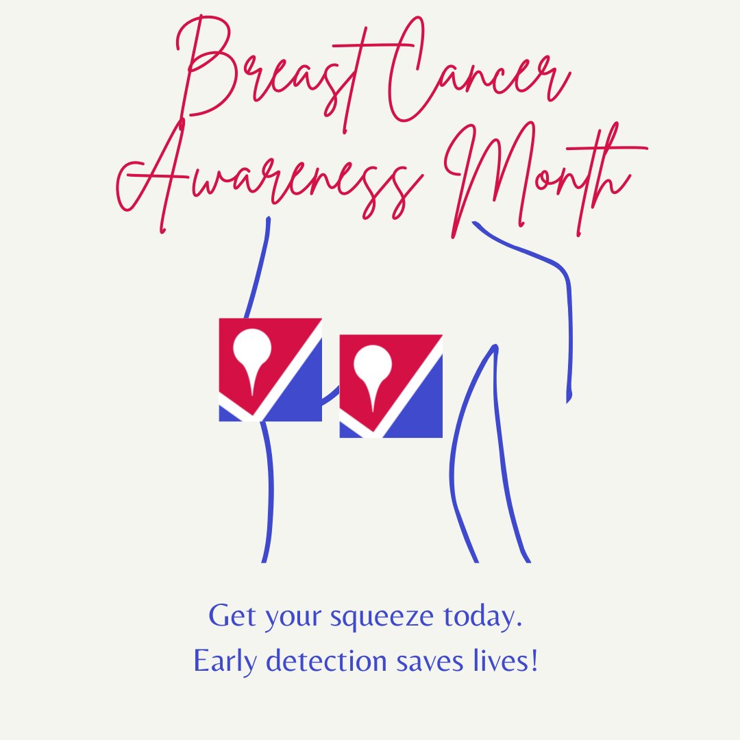 _VoteSharp's tweet photo. A little discomfort &amp; inconvenience today is much better than surgery &amp; chemo tomorrow. You can't vote if you aren't here!

#breastcancerawareness #getyoursqueeze #mammogramssavelives #h8cancer https://t.co/jBH1mCPtoS