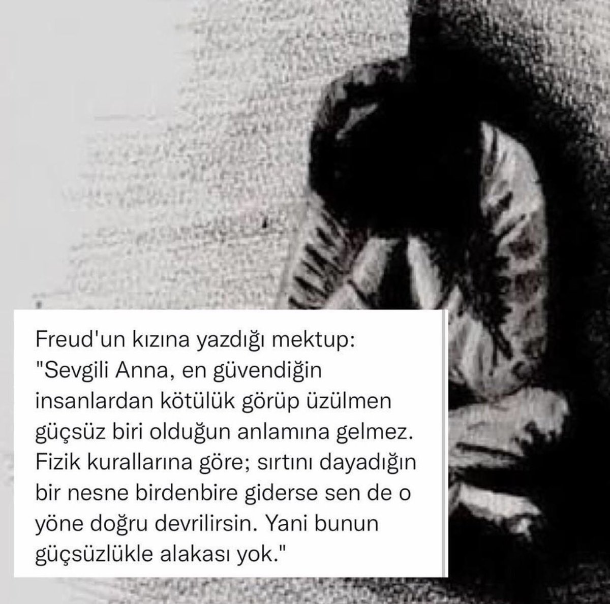 UzmElevli's tweet photo. Kendini güçsüz hissedip üzüldüğünde... ☘️ https://t.co/yq85lyWTVa