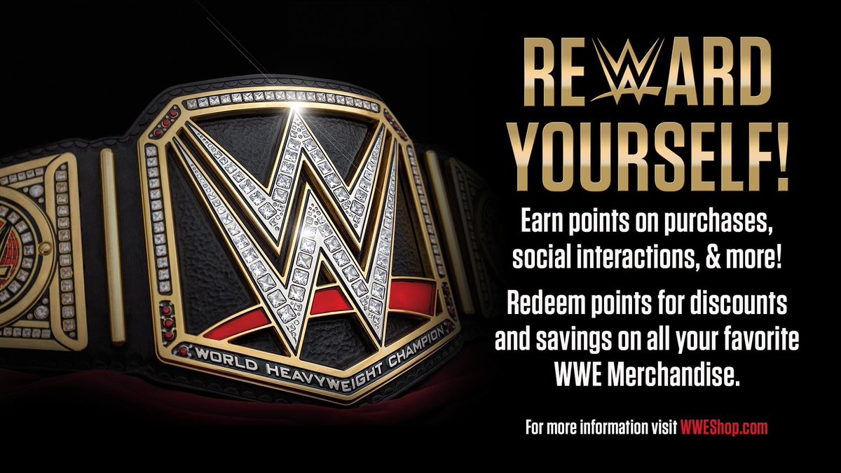 WWEShop's tweet photo. 🤩 Be a Champion &amp; Reward Yourself! #WWE #WWEShop 

https://t.co/GlXtsW1TqT https://t.co/uzMg4lJOiI
