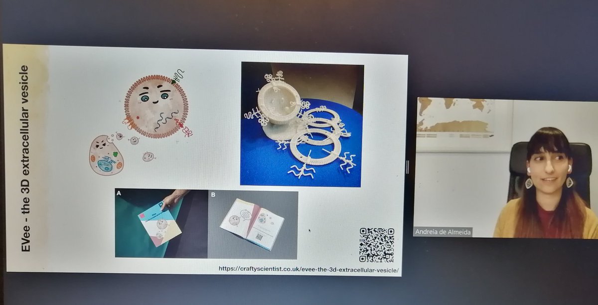 mafalda_b_costa's tweet photo. Excellent @RoyalSocBio webinar with @Almeida_de_Dr and @marinemumbles! Inspiring #WomenInSTEM with creative engagement projects. Congratulations both! #sciencecommunication #sciencestitches #rockpooling @CUBLSResearch https://t.co/laDgQks0gP