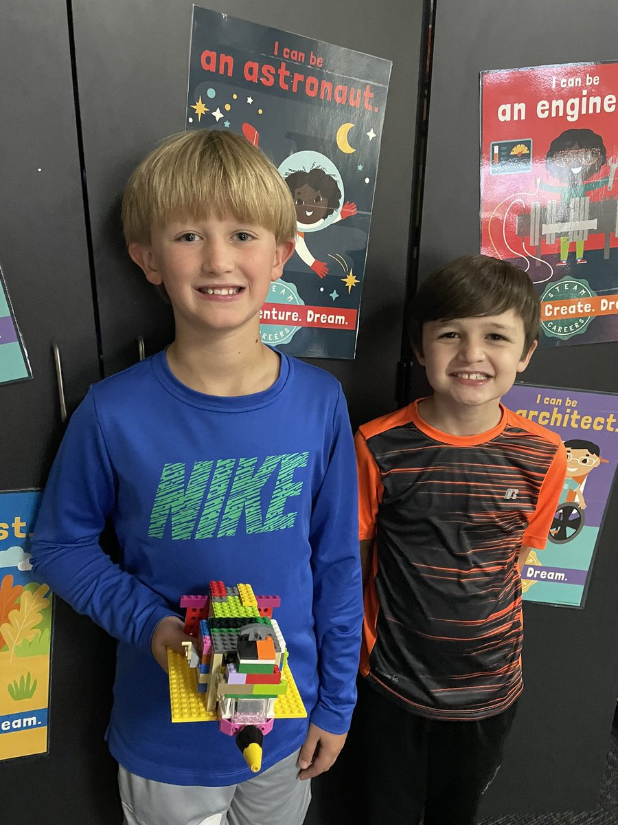 STEM_MVES's tweet photo. 4th graders showed amazing teamwork and perseverance today as they created games by coding with Scratch, engineered new devices using Lego Education tools, coded robots, and created mazes with Keva planks. These students are so innovative! @MVESGainesville @MrsChesters4th https://t.co/g3bfUtNiAP