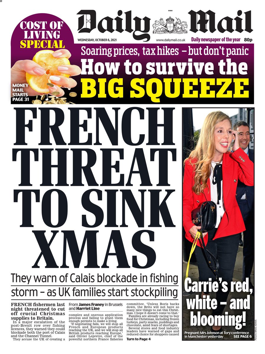 Not bad but I would have gone with SUPER CALAIS TRAGIC CHRISTMAS BREXIT THREAT: ATROCIOUS!