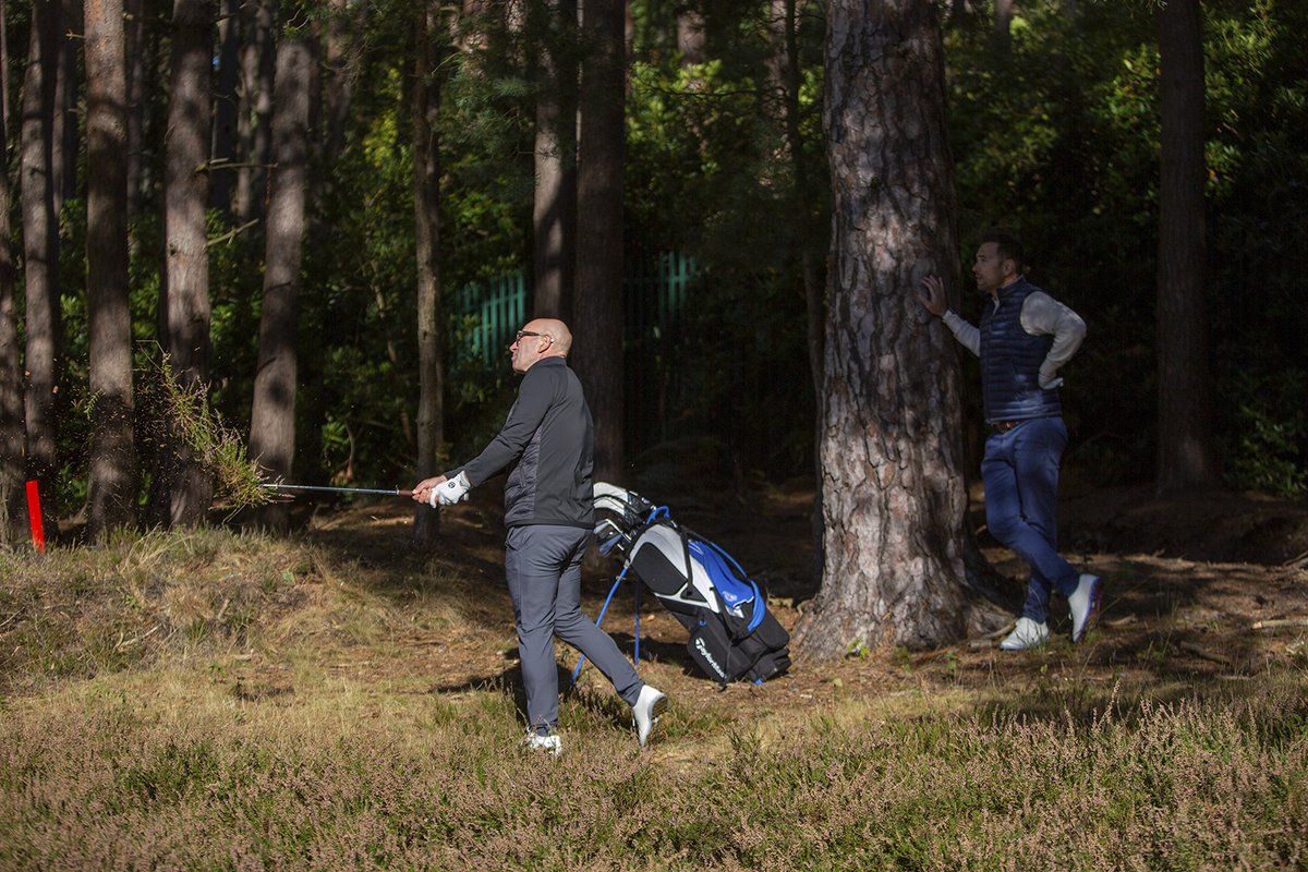 Golfsnappper's tweet photo. Great days shooting with the @GolfMonthly team @MikeHarrisGolf and @NickDougherty5 at Wentworth today. Even the weather played ball. https://t.co/VZUcUoJ4iT