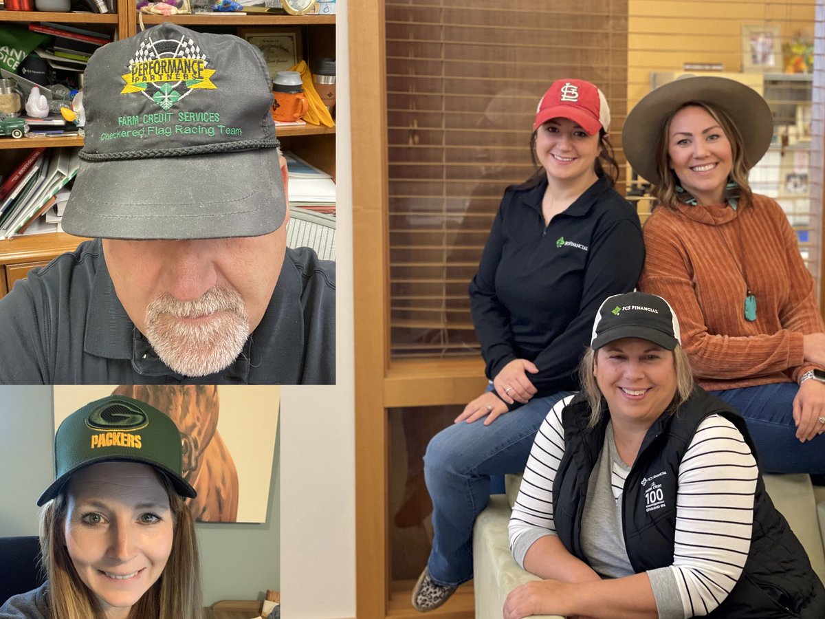 As a hat tip to our customer service team members and to acknowledge the many hats they wear to serve our cooperative, the entire #teamFCSF was able to wear their favorite hats today.  Here’s a few we captured... 

#NationalCustomerServiceWeek #customerserviceweek2021 #hat