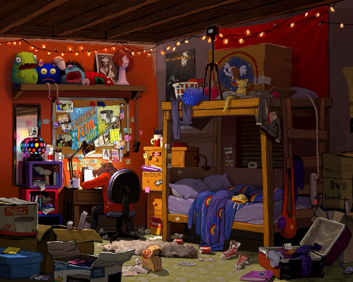 Do not disturb, genius at work (🎨: Peter Chan)