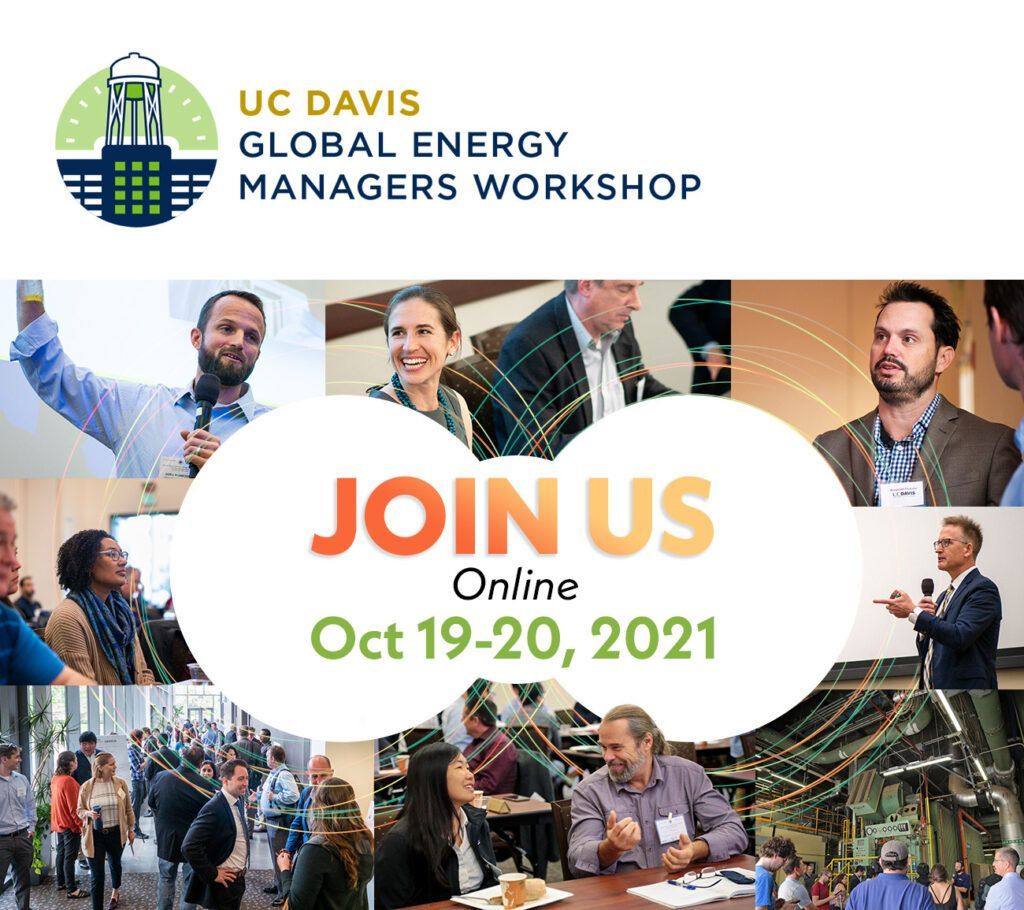 UC Davis Energy and Efficiency Institute (@ucdavisenergy) on Twitter photo Two weeks until #GEM2021! Join a brainstorming session on Oct 20 with <a href="/ucdavis/">UC Davis</a>'s <a href="/economic_lab/">Keith Taylor | Community Economic Development Lab</a>, @cltc_ucdavis's Nicole Hathaway, and <a href="/UofCalifornia/">University of California</a>'s Eric Eberhardt and Sean Parker to discuss system-wide opportunities for change. Register now: bit.ly/3klEc0U Two weeks until #GEM2021! Join a brainstorming session on Oct 20 with <a href="/ucdavis/">UC Davis</a>'s <a href="/economic_lab/">Keith Taylor | Community Economic Development Lab</a>, @cltc_ucdavis's Nicole Hathaway, and <a href="/UofCalifornia/">University of California</a>'s Eric Eberhardt and Sean Parker to discuss system-wide opportunities for change. Register now: bit.ly/3klEc0U