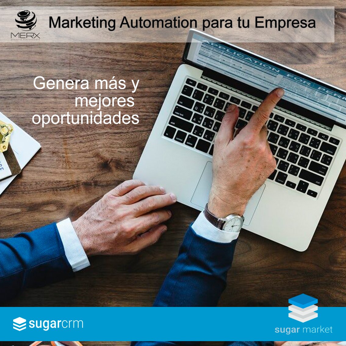 Merx_MX's tweet photo. #MarketingAutomation ayuda a las empresa a obtener un mayor control de las generación de demanda brindando un seguimiento detallado del retorno de inversión de las campañas. Conoce los beneficios que #SugarMarket puede brindar para tu negocio. #Merxbp https://t.co/WBHW7dJLtI https://t.co/7eLKSSqOxx