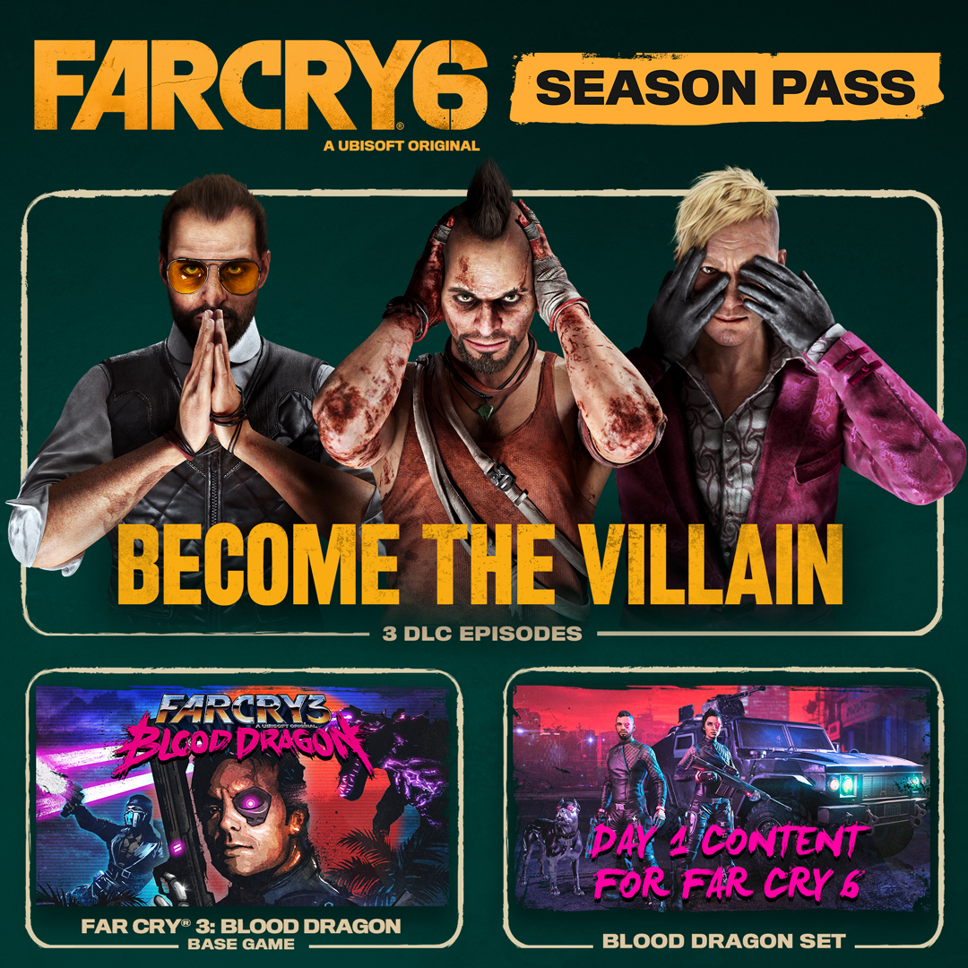 Epic Games Store on X: Far Cry® 6 Season Pass contains three DLCs