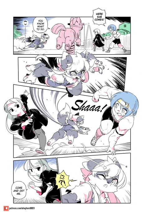 Modern MoGal #180 - The park under the full moon #003 
🐺🪤
#modernmogal 