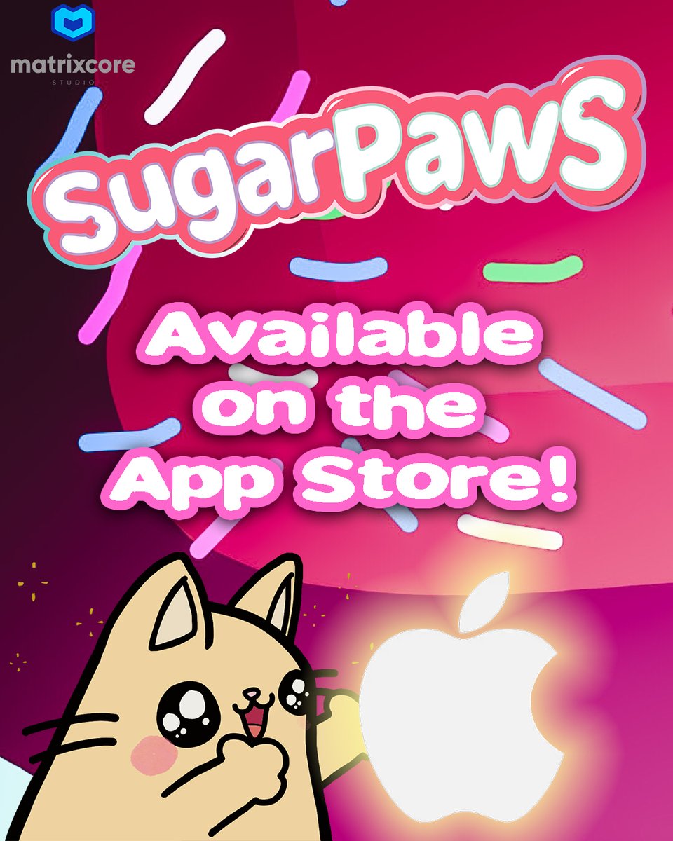 sugarpawsgame's tweet photo. SugarPaws is finally, totally free, available on the App Store 😸😸😺

Run now to download it !!

here
https://t.co/clDMxudU9B

#AppStore #videogame #kitties #cats #game #appgame #games #gaming #pink #Videojuegos https://t.co/kM419L1zlz