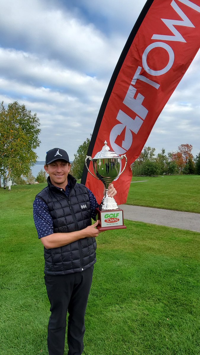 Congrats to Brendan Leonard of Cambridge. The first winner of the <a href="/GolfTown/">Golf Town</a> Cup as #torontoplayerstour Champion.