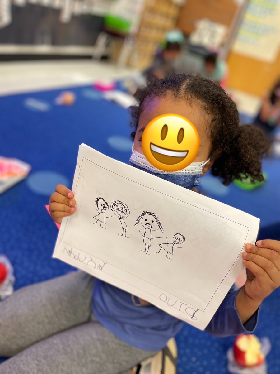 Our class made great strides in writing today, after learning that writers draw realistic people with face expressions! 👩🏼👨🏽‍🦱👵🏾👧🏻<a href="/BaileysES_FCPS/">Bailey's Elementary School for the Arts & Sciences</a>