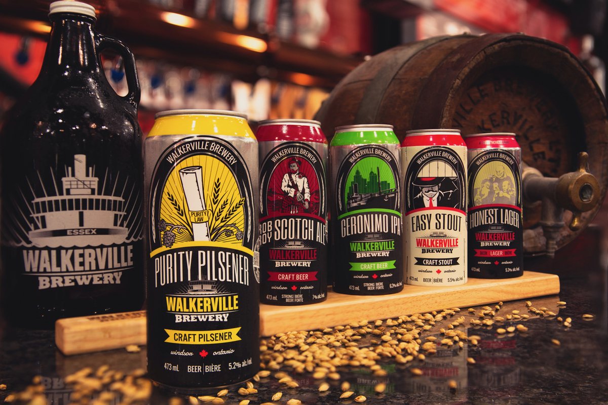 TWEPI's tweet photo. DYK today is Canadian Beer Day - a day to appreciate our local craft breweries! Click https://t.co/l3Ys30Edmw and order a case from one of the 12 breweries on our Barrels Bottles & Brews trail including @WalkervilleBrew #YQG #BarrelTrail https://t.co/61D4NSe6jq