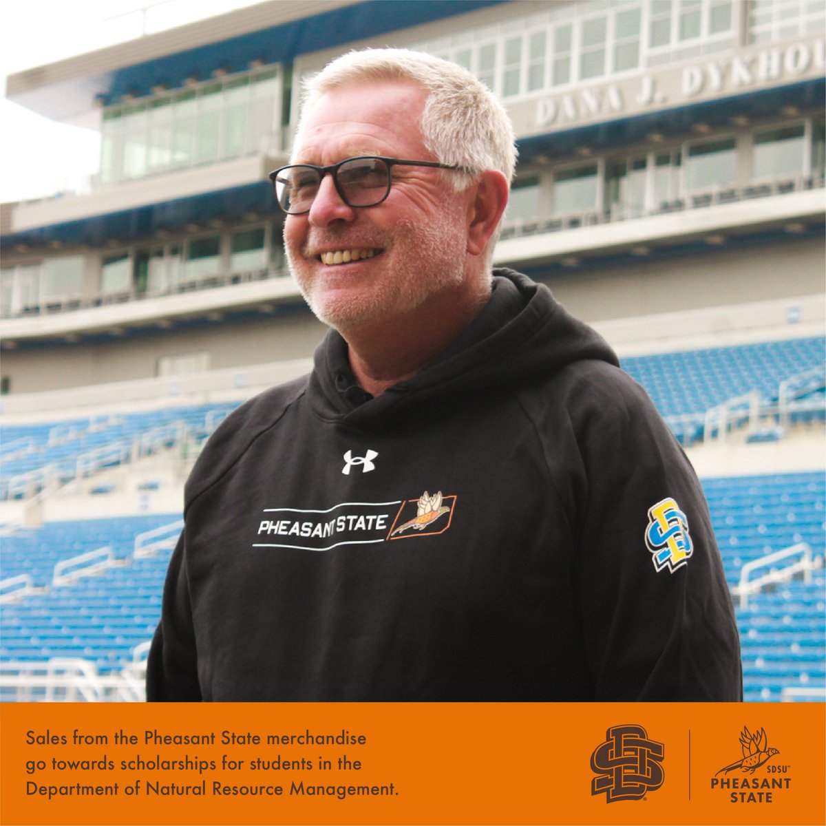 GoJacksSDSU's tweet photo. The #PheasantSTATE collection will be represented this Saturday by the @GoJacksFB coaches!
Sales from the merchandise go towards scholarships for students in the Department of Natural Resource Management.
📰 » https://t.co/Lt059Dyj10
🛒 » https://t.co/N8jY5DJVEZ
#GoJacks 🐰🏈 https://t.co/yC9JDFBDw3