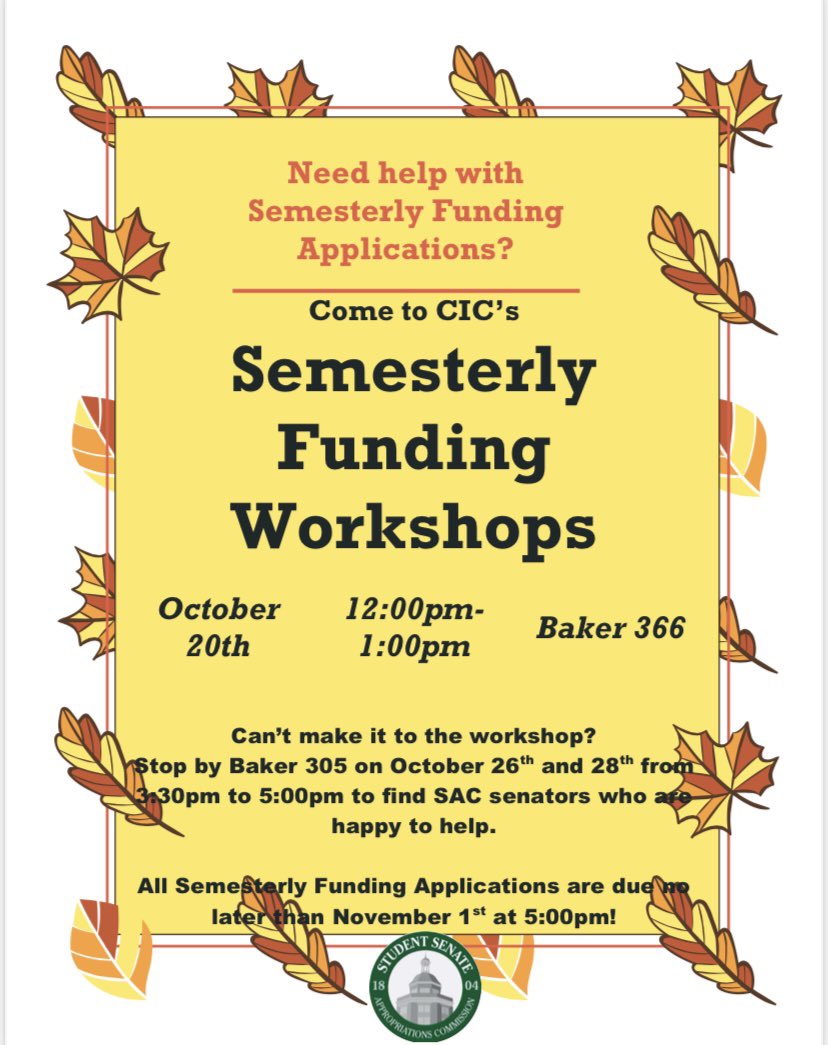 OUSAC's tweet photo. Come see us on 10/20! To rsvp visit: https://t.co/turR1kajRs https://t.co/vBw8XESN2X