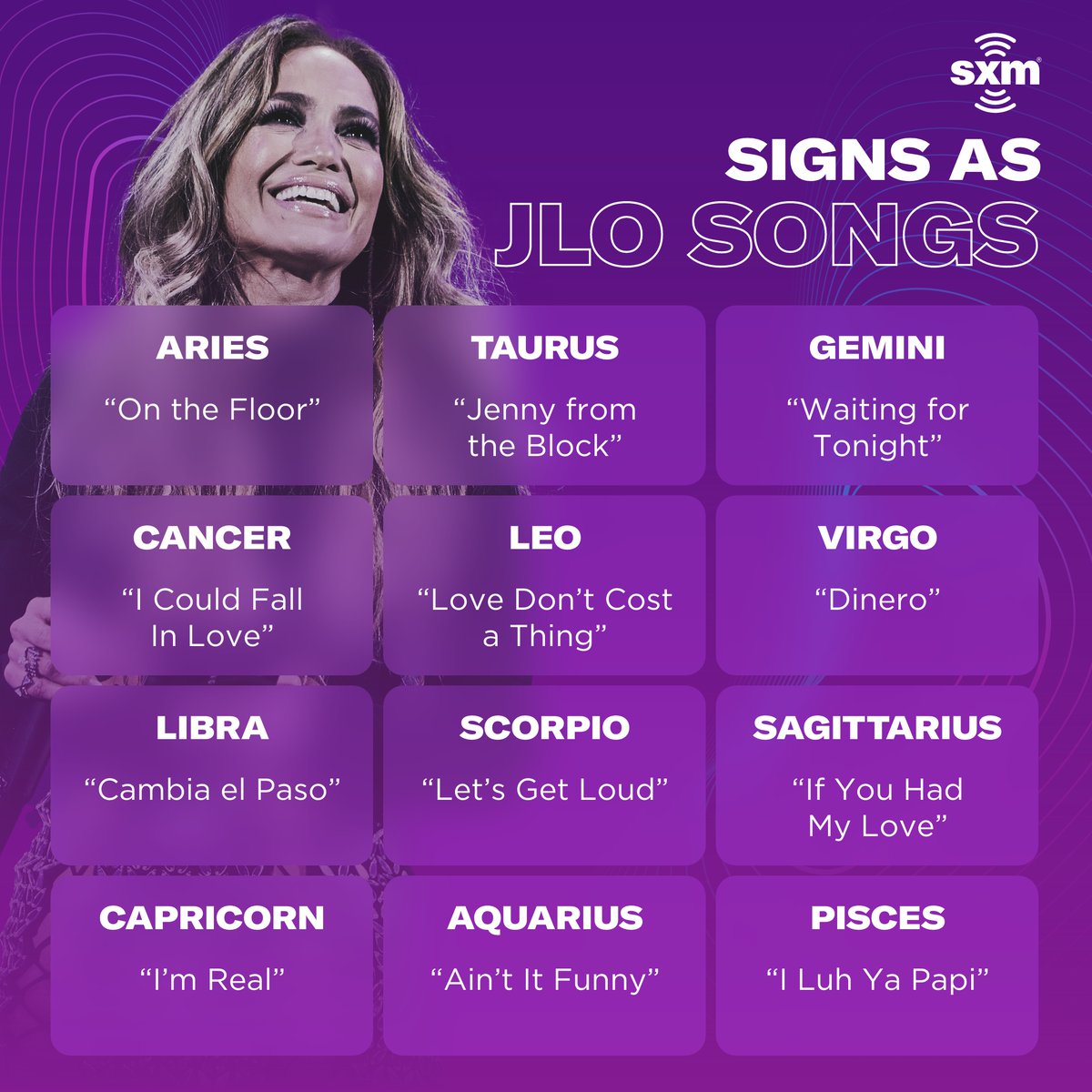 What <a href="/JLo/">jlo</a> song did you get? 🤩  Let us know in the comments!