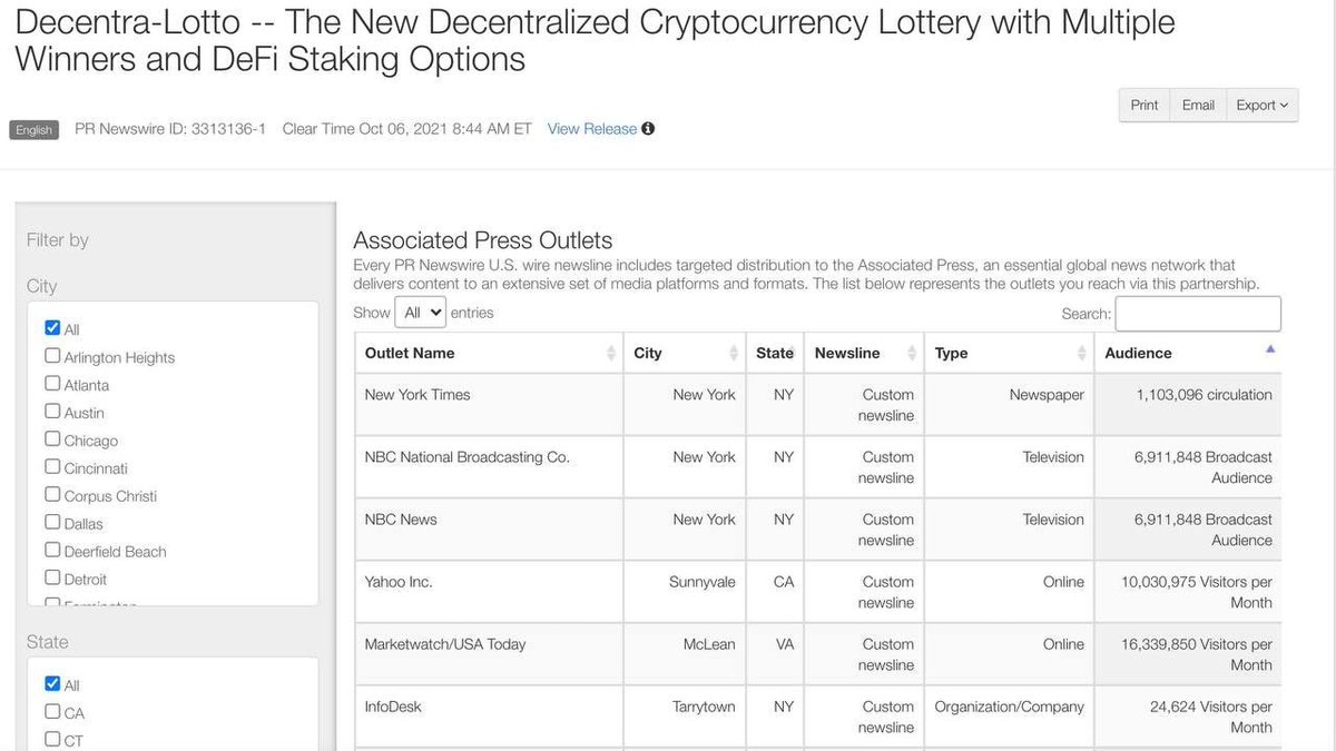 DCBRIT118's tweet photo. $DELO DECENTRA LOTTO Huge news just announced - check out the amount of eyes that will have the privilege of witnessing this absolute gem 💎💎💎 👀👀👀

$SAFE $DOGE $HOGE $FEG $PAID $SHIB $HUSKY $POODL $WOLFY $TDEF $YDOGE $SPMK $WENR $ROGE https://t.co/RJHdh4yQmz
