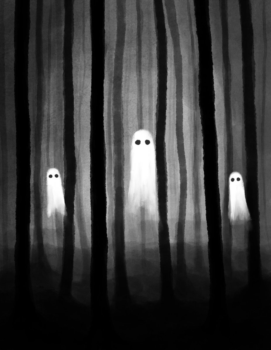 Day 6 of Inktober: Spirit 👻 #inktober #inktober2021 #inktober2021day6