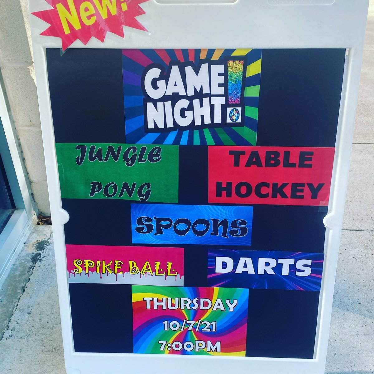 KelliHill13's tweet photo. Tomorrow night’s games here in the GWC. 😳 mystery game not included for $! 💥 it’s going to be a good time! https://t.co/bXZ4N9wFjV