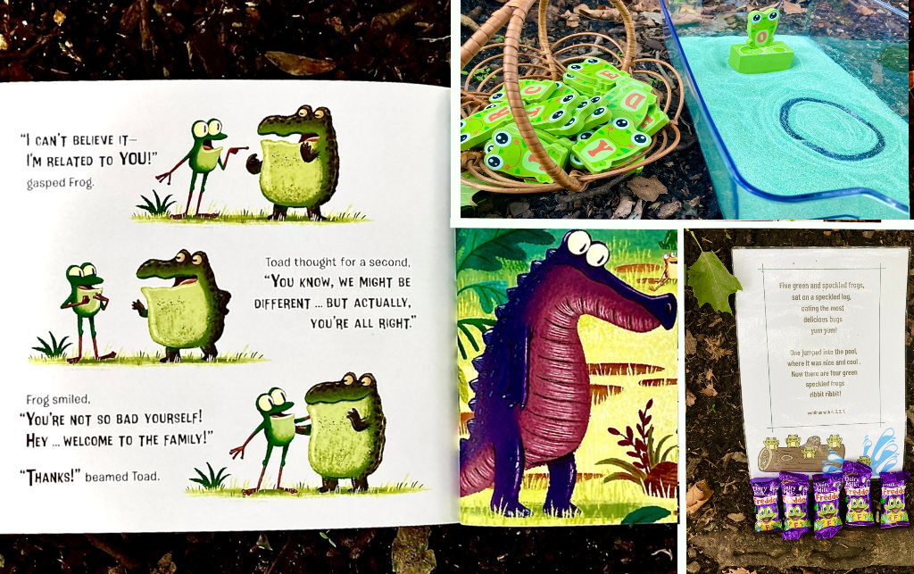 ThatsElementary's tweet photo. #Awesome #amphibian #fun in the #woods #reading #FrogvsToad @BenMMantle @WalkerBooksUK #Frog Toad #learn 2 #celebrate their #differences &amp; #Similarities #diversity #Book filled with #scientific #toad frog facts perfect 4 #outdoorlearning #BenMantle #reads https://t.co/LKRKOti3Wr https://t.co/RgIqqKG8Pi