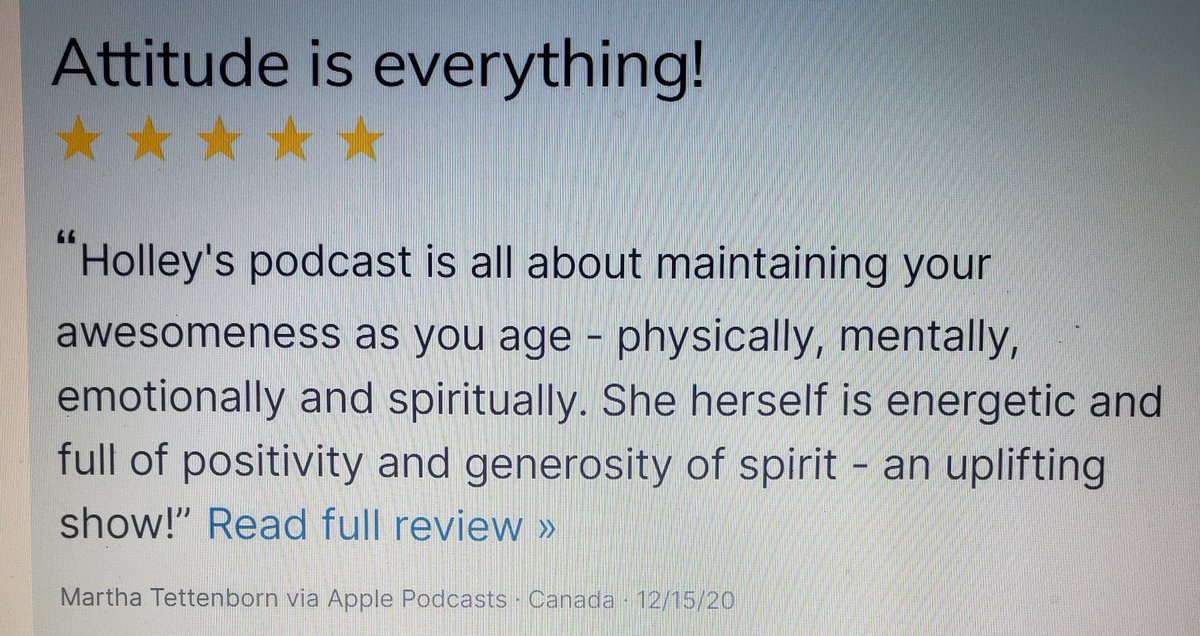 lifesanattitude's tweet photo. #AgingGreatFULLy🎙 loves #CANADA!🇨🇦 💙🌎
"#Attitude is everything!"
⭐⭐⭐⭐⭐
Thank you for your show reviews!🎧
https://t.co/oVVjerXBP3
#boldNOTold
#selfhelp #SelfCare #Wellness #longevity #empowering #ageing #personaldevelopment #positiveaging #wellbeing #aging #BestLifeNow https://t.co/YW2lisz7KE