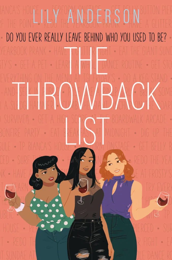 HeatherECrowley's tweet photo. Celebrating this week because THE THROWBACK LIST is out in the world! @ms_lilyanderson is an absolute wizard and created a dream team trio of characters, all of whom I’d like to invite over for a family dinner. . . . https://t.co/99eUTGVYmT https://t.co/mssyQzZBfN