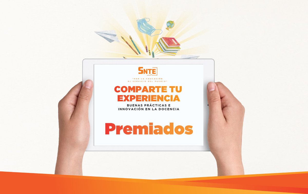 45SNTE's tweet photo. #TodosSomosUno 🙋‍♂️

‼️FELICIDADES‼️
#OrgulloSNTE los participantes en "Comparte tu experiencia", en la que maestros #SNTE 🍎📚 de todo el país participaron con trabajos de innovación en la práctica docente ante la #COVID19 🦠 

Lista completa de ganadores👇
https://t.co/BOfCIdJuPT https://t.co/YdUTju5VaI