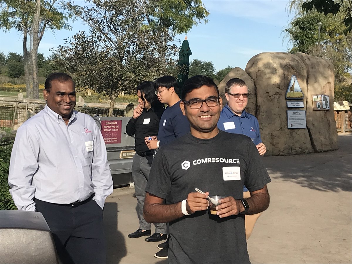 ComResource_Inc's tweet photo. No better place to host the recent company meeting and learn what's on the horizon at ComResource than at the Columbus Zoo. ComResource is experiencing extraordinary growth...including people, sales, clients, solutions, and opportunities! Apply here: https://t.co/d5mBxMIPJU https://t.co/uePM8BpEWR