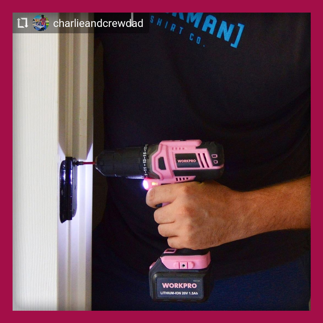 workpro_tools's tweet photo. 🤝🎀 We've partnered up with @charlieandcrewdad over on Instagram for a #pinktoolsforhope GIVEAWAY! Head over to https://t.co/K0XDwvuROD to see rules for entry to win a WORKPRO 20V Pink Cordless Drill! #Goodluck
#workprotools #pinktoolsforhope #partner #giveaway https://t.co/0CKdpuMBYh