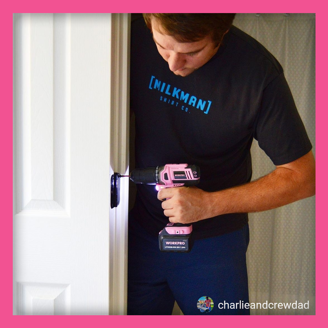 workpro_tools's tweet photo. 🤝🎀 We've partnered up with @charlieandcrewdad over on Instagram for a #pinktoolsforhope GIVEAWAY! Head over to https://t.co/K0XDwvuROD to see rules for entry to win a WORKPRO 20V Pink Cordless Drill! #Goodluck
#workprotools #pinktoolsforhope #partner #giveaway https://t.co/mpeJVy2G0u