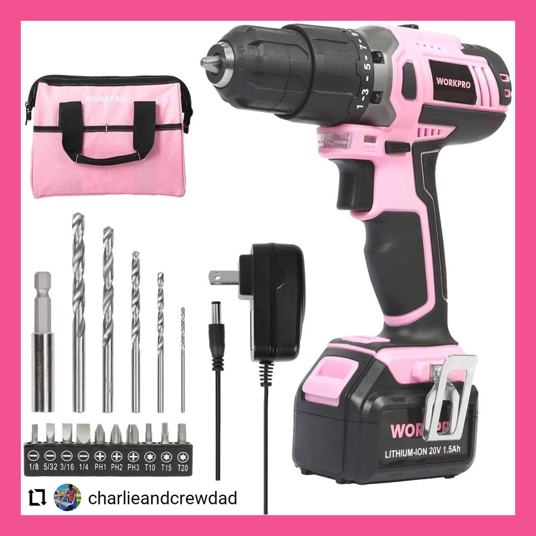 workpro_tools's tweet photo. 🤝🎀 We've partnered up with @charlieandcrewdad over on Instagram for a #pinktoolsforhope GIVEAWAY! Head over to https://t.co/K0XDwvuROD to see rules for entry to win a WORKPRO 20V Pink Cordless Drill! #Goodluck
#workprotools #pinktoolsforhope #partner #giveaway https://t.co/mpeJVy2G0u