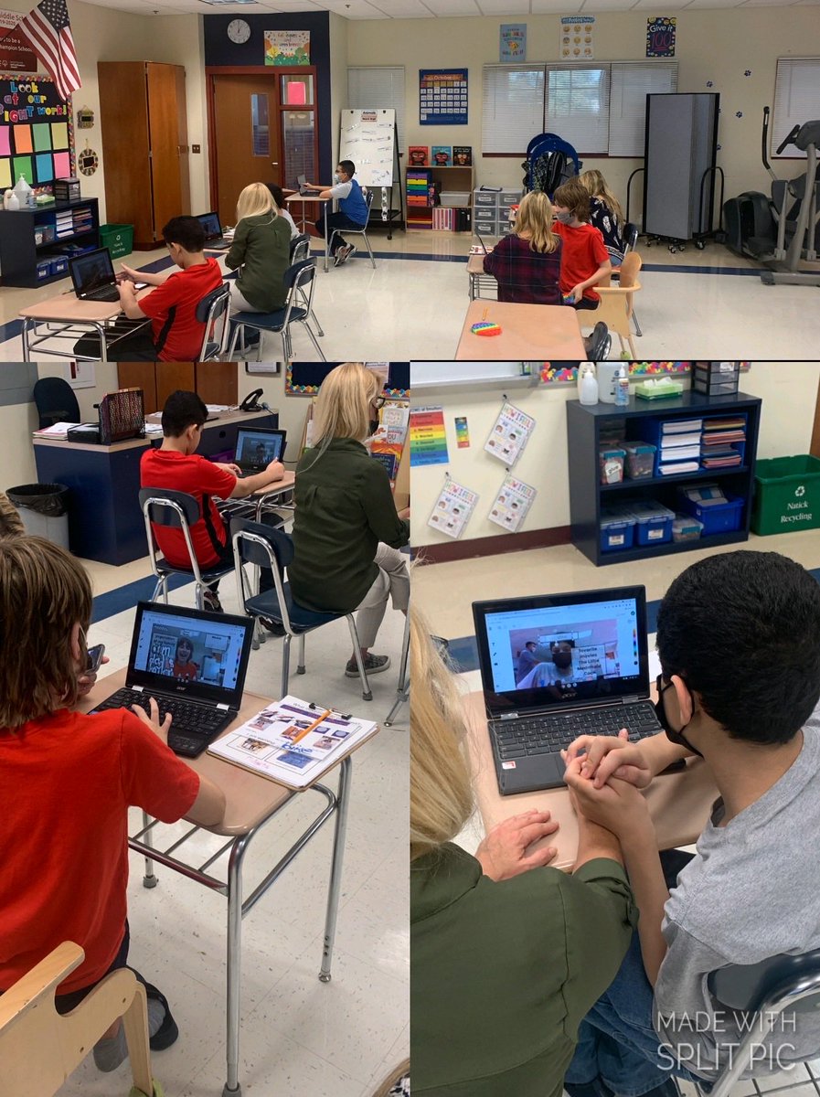 Learned so much from ⁦<a href="/nbartley6/">Nili Bartley</a>⁩ PD that we can’t stop using here ⁦<a href="/wmsnatick/">Wilson Middle School</a>⁩