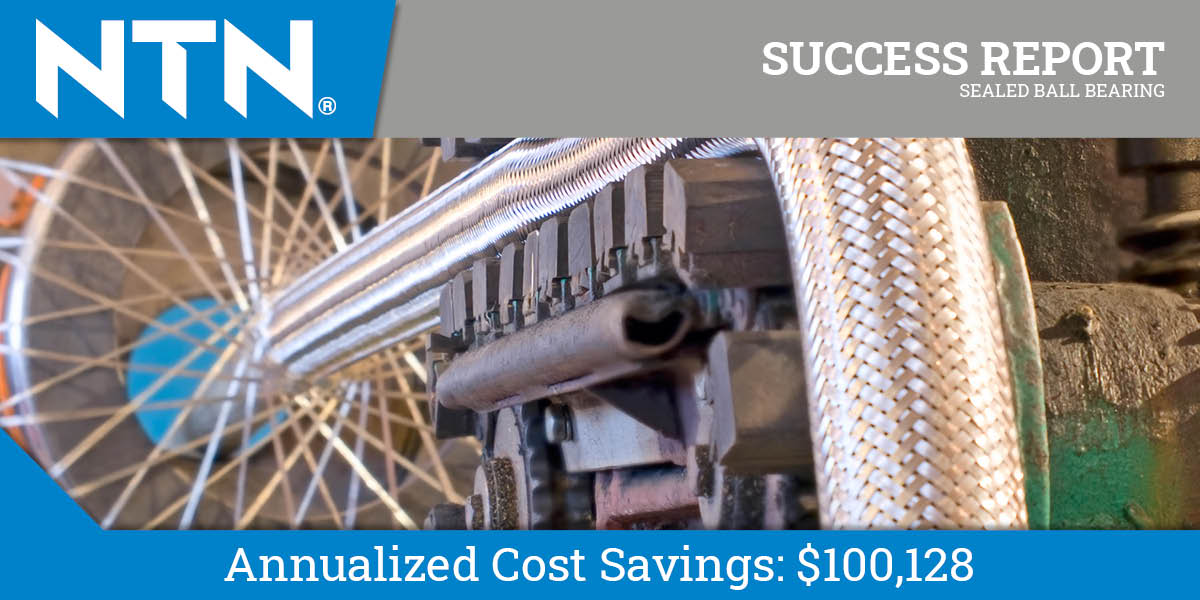 NTNBearings's tweet photo. Wouldn't it be great to have a cost savings over $100k? We saved our customer time & money by replacing their bearing with a NTN bearing with better seals and clearance. Read more about it here. #NTN #CostSavings #SuccessReport https://t.co/qLCPKXxcwB https://t.co/9IbotDfj4a