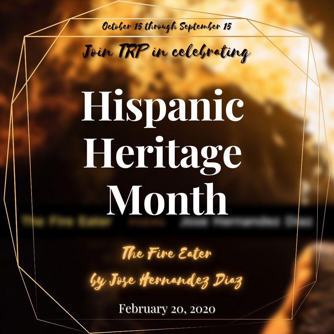 TxReviewPress's tweet photo. Join TRP in celebrating #HispanicHeritageMonth. September 15th - October 15th. *The FireEater* by @JoseHernandezDz is surreal, playful, poignant, all dressed in a Pink Floyd t-shirt. #poetry #lit #universitypress #bipoc #bipocpoets #latinx #latinxwriters #latinxheritagemonth https://t.co/GClQj3gzuf