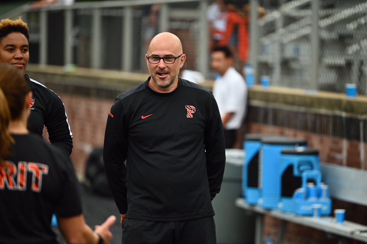 PrincetonWSoc's tweet photo. We’re off to a great start, and on #NationalCoachesDay, we celebrate our coaches who help guide us every day! https://t.co/wcMw2QJZUm