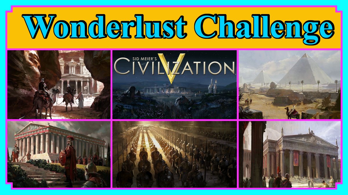 ToNerdistoHuman's tweet photo. Civilization V - Wonderlust Challenge
https://t.co/3n0O3X2dhR https://t.co/5ak9TjU42z