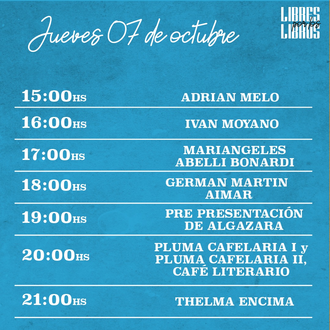 MauSerenelli's tweet photo. Los autores neuquinos van a estar presentes en la Feria Internacional del Libro de Neuquén #disfrutalos #LibresPorLosLibros https://t.co/r6qQlenSwz