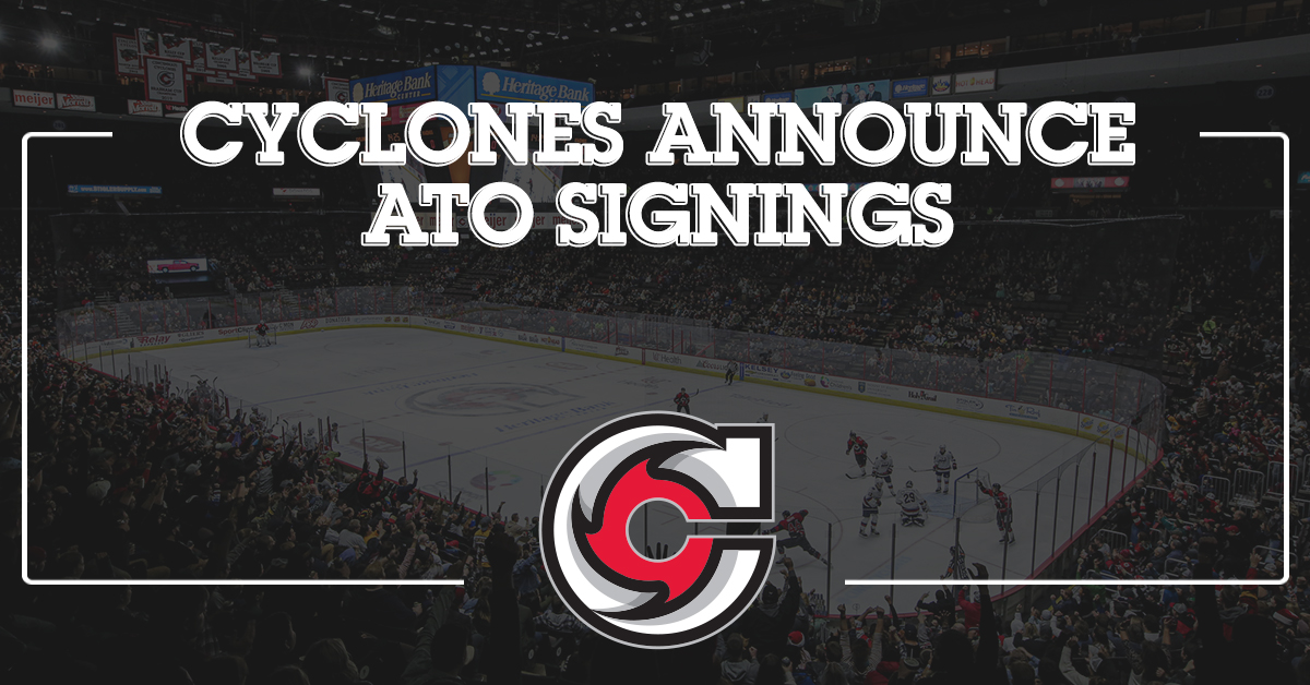 CincyCyclones's tweet photo. The Cyclones announce a handful of Amateur Tryout agreements ahead of next week's training camp.
#PlayerSigningWednesday | @HeritageBankKY
π: https://t.co/EvOjp7kHgJ https://t.co/Se5fNTgrYC